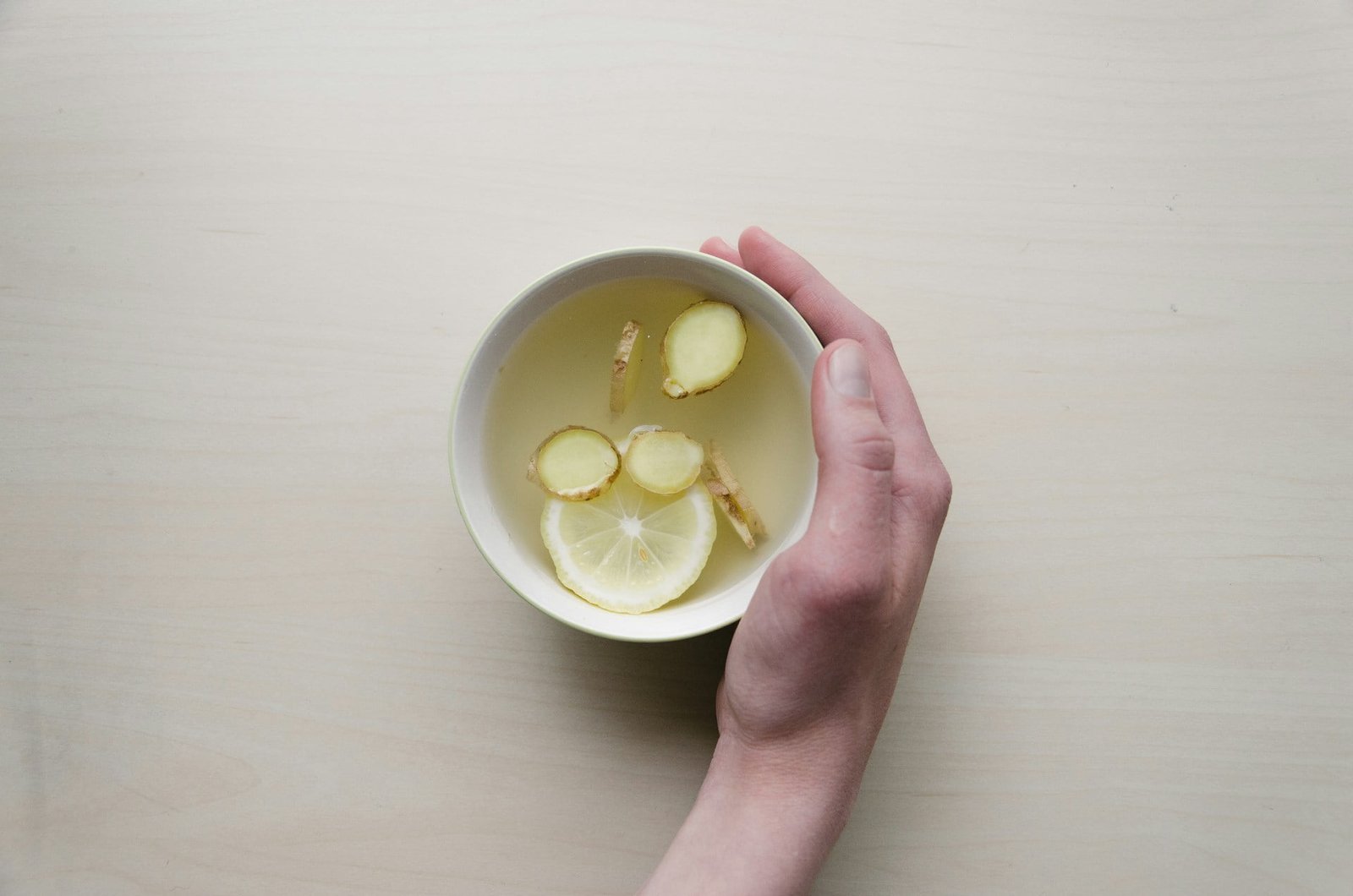 lemon water bowl